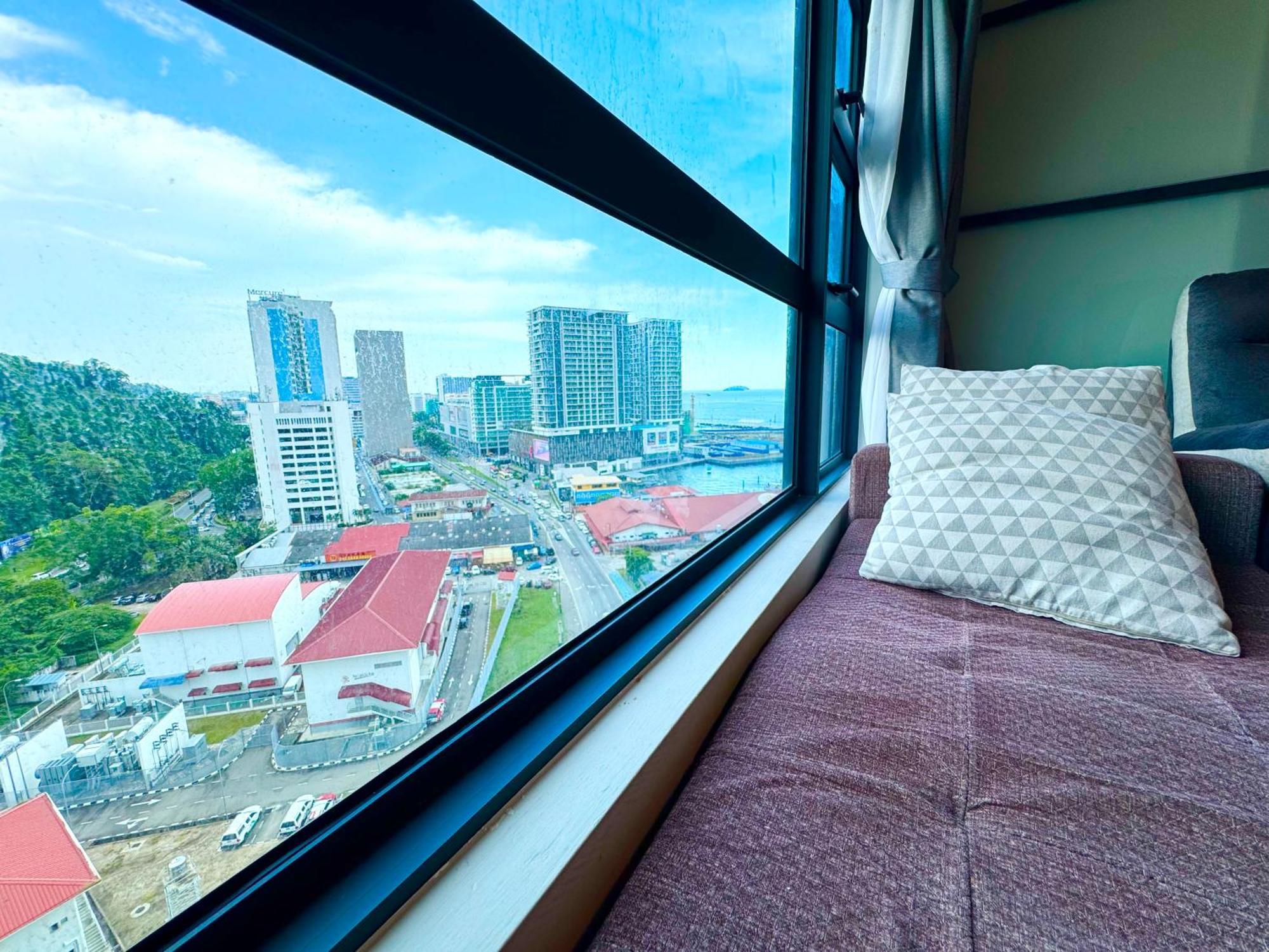 Sunset Seaview Vacation Condos @ Jesselton Quay Kota Kinabalu Zewnętrze zdjęcie